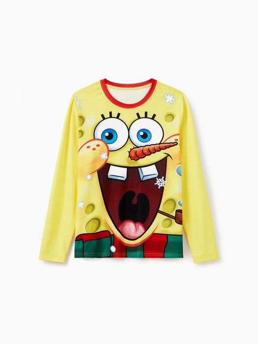 SpongeBob Family Matching Christmas Pajamas Set