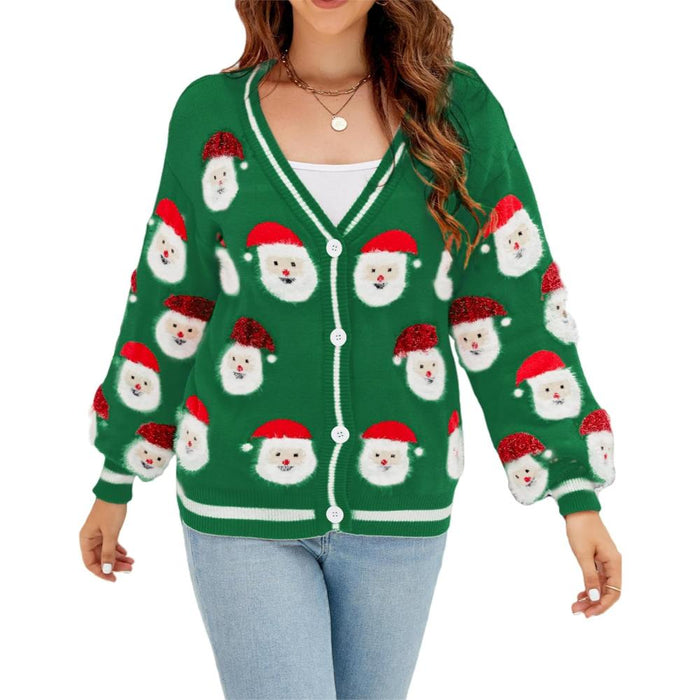 Christmas Holiday Patterned Sweater