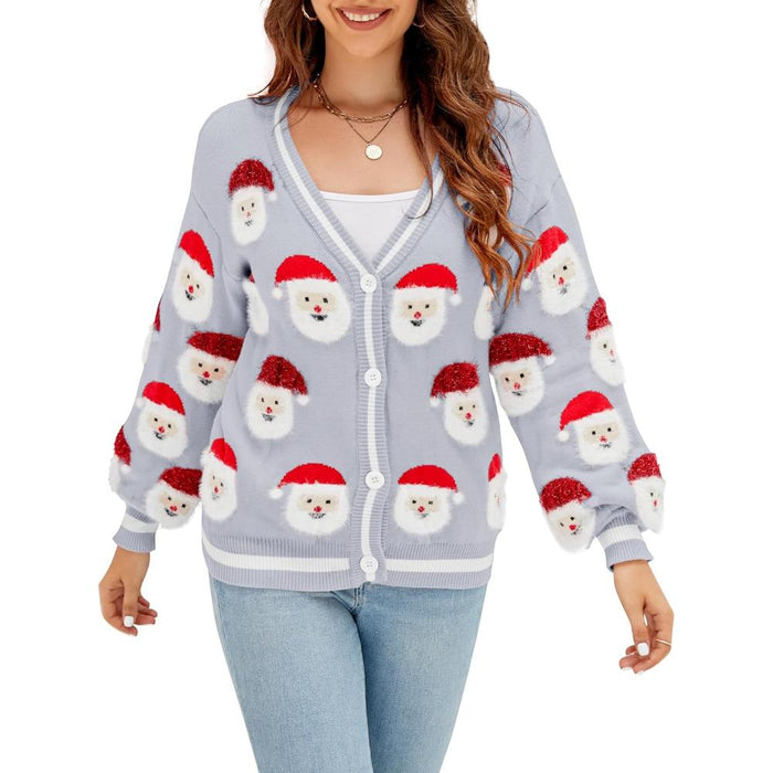 Christmas Holiday Patterned Sweater