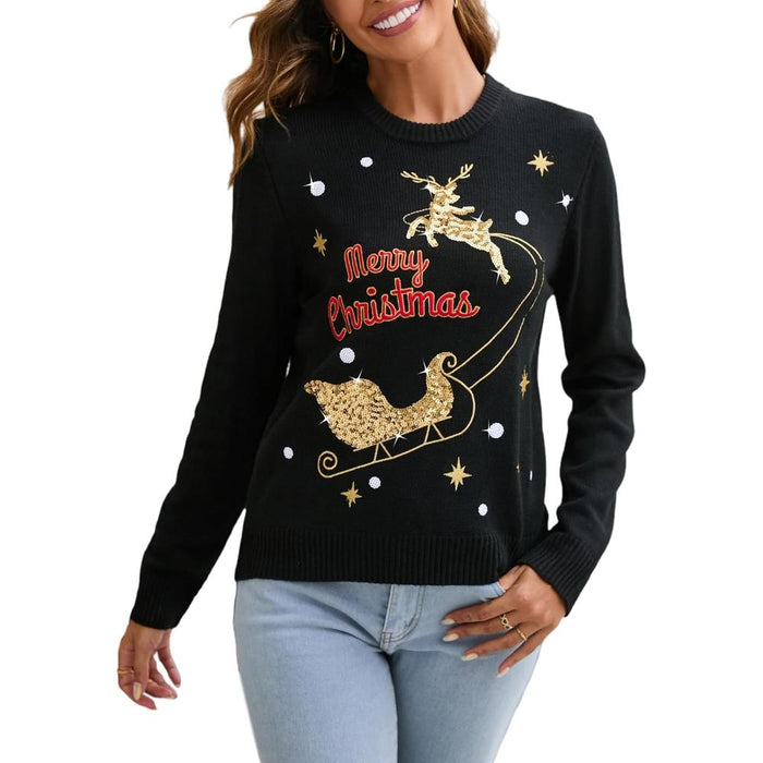 Christmas Holiday Patterned Sweater