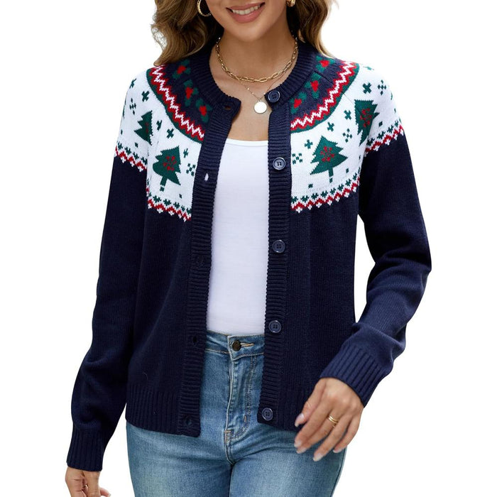 Christmas Holiday Patterned Sweater