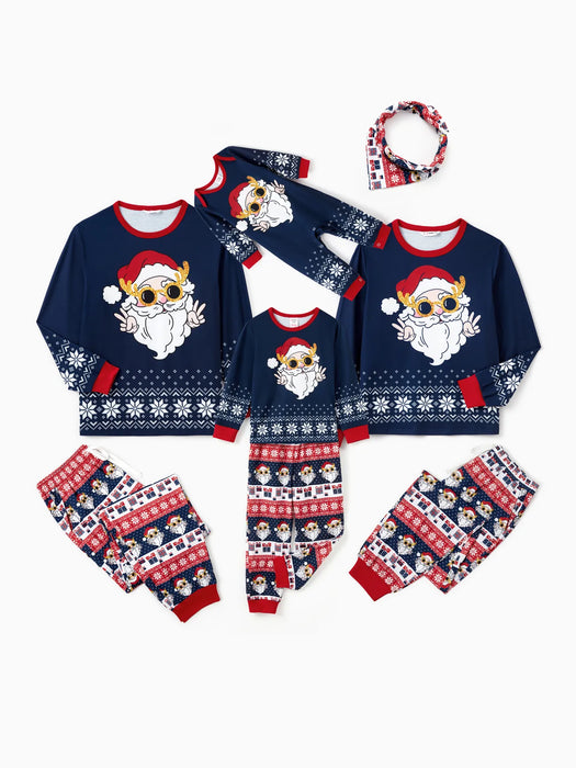 Matching Family Santa Graphic Pajama Set