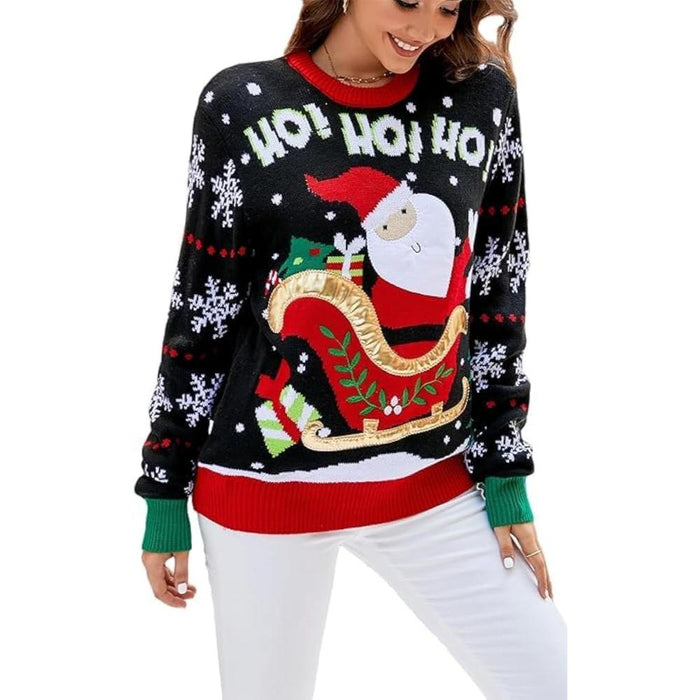 Christmas Holiday Patterned Sweater