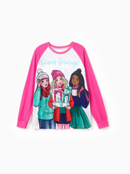 Barbie Christmas Mommy And Me Pajama Set