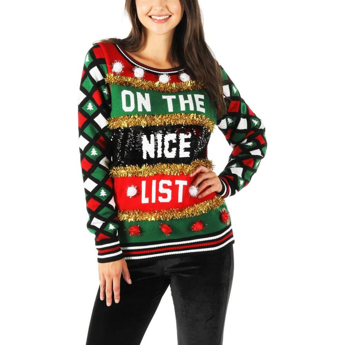 Decorated Winter Holiday Christmas Sweaters