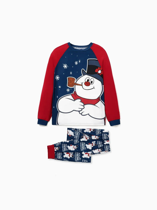 Frosty The Snowman Family Matching Pajamas Set