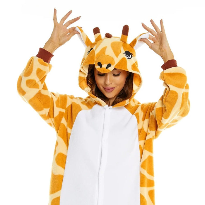 Giraffe Cosplay Family Onesies Pajama Set