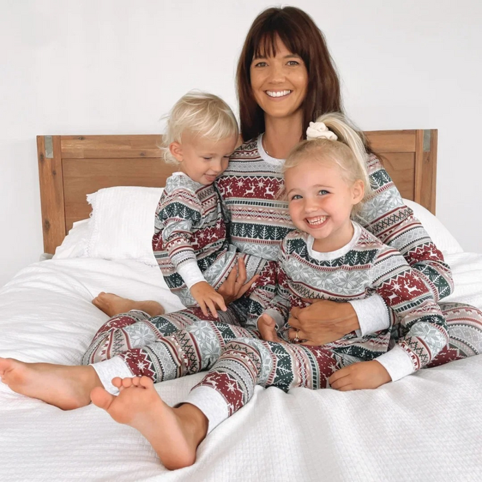 Christmas Print Family Matching Pajamas Sets