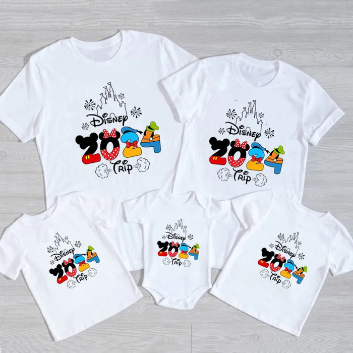 2024 Trip Family Matching T Shirt Set