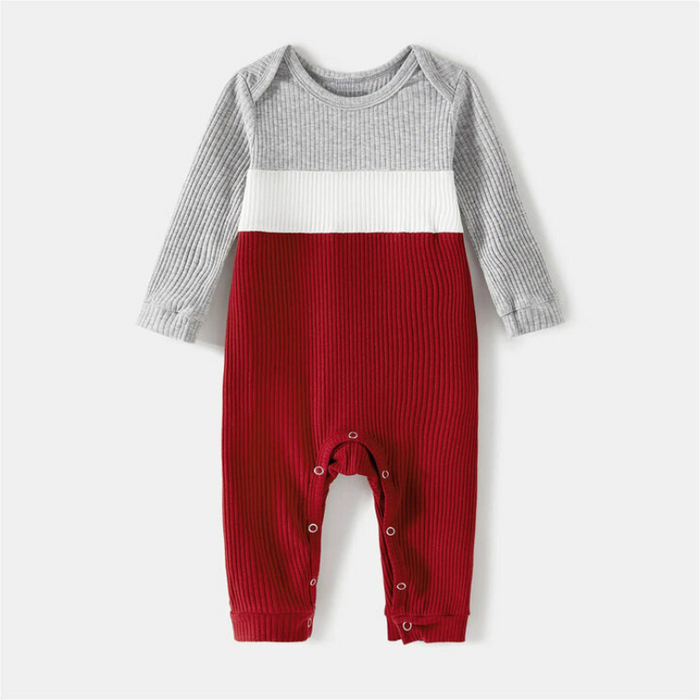 Ribbed Crisscross Pleated Family Matching Set