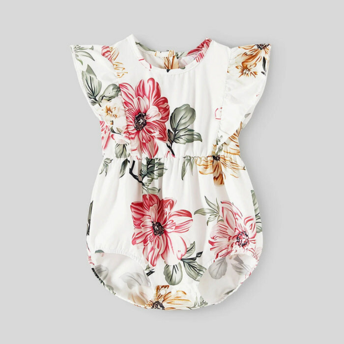 Allover Floral Print Family Matching Set