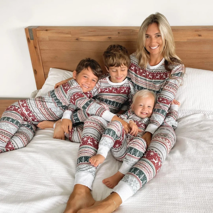 Christmas Print Family Matching Pajamas Sets