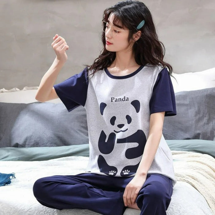 Cartoon Printed Sleepwear Pajama