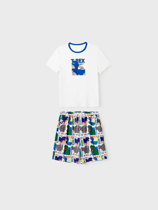 Dinosaur Printed Family Matching Short Set