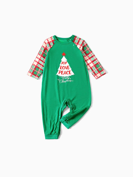 Christmas Joy Peace Family Matching Pajama Set