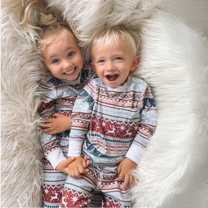 Christmas Print Family Matching Pajamas Sets