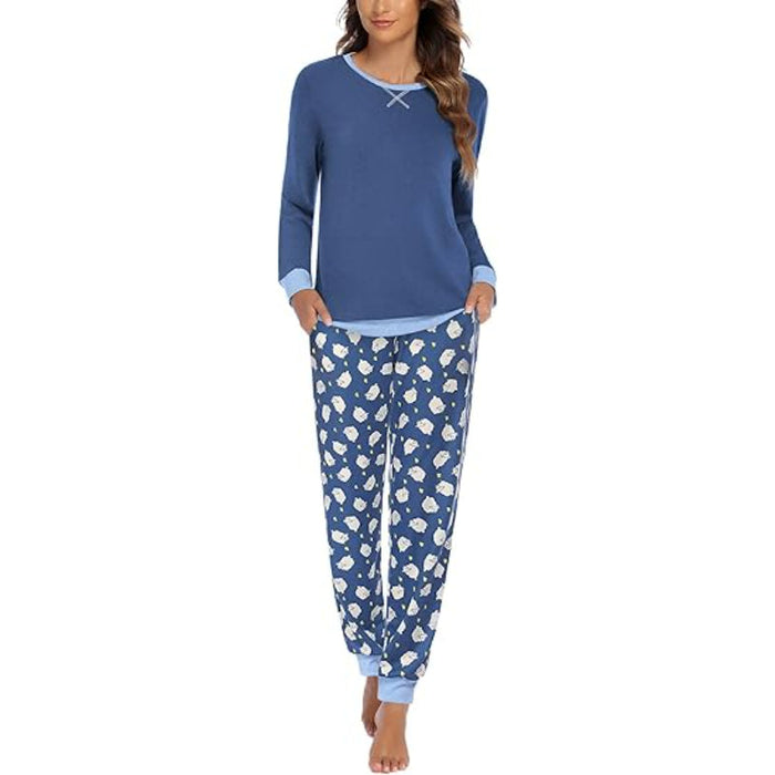 Abstract Print Pajama Set