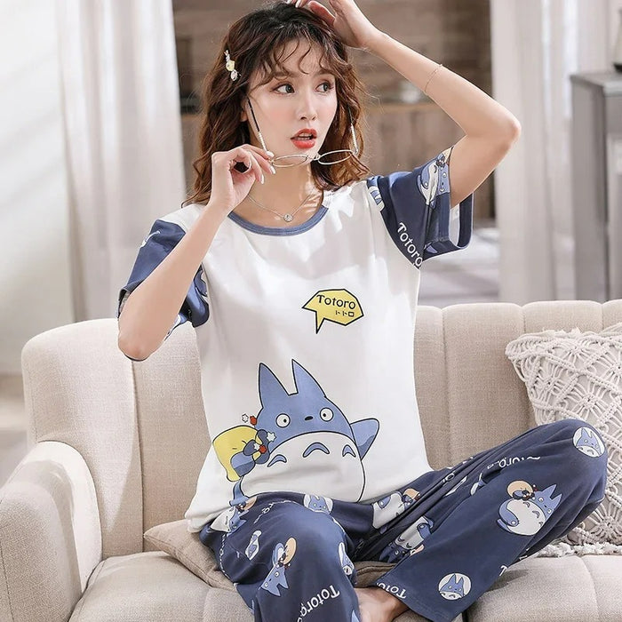 Cartoon Printed Sleepwear Pajama