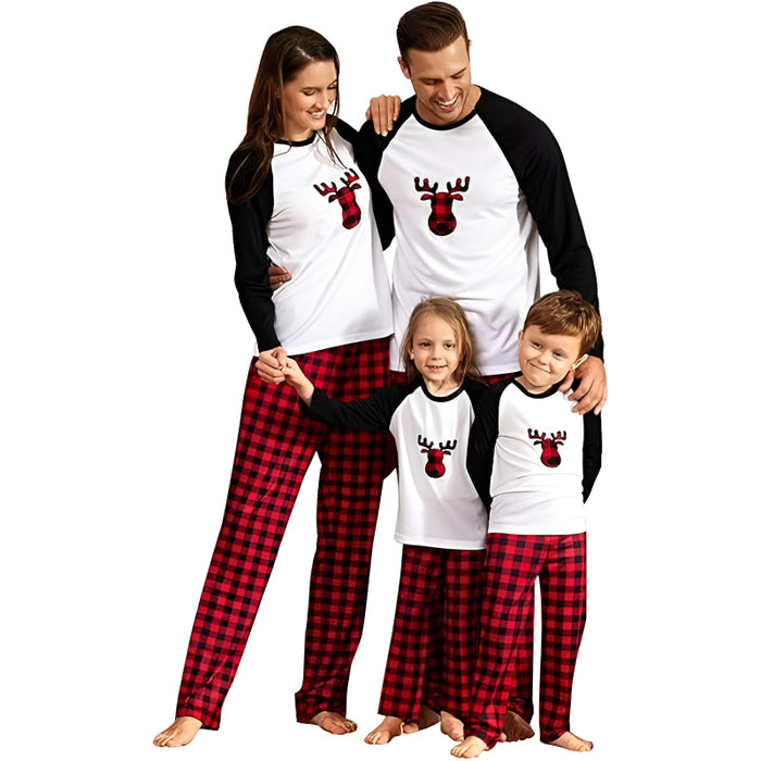 Family Matching Christmas Print Sleepwear