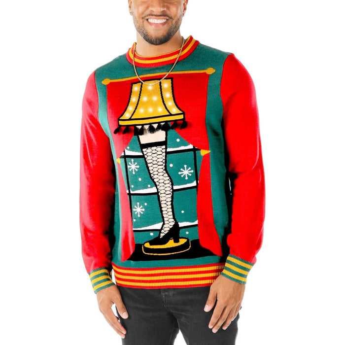 Festive Light Up Holiday Sweater