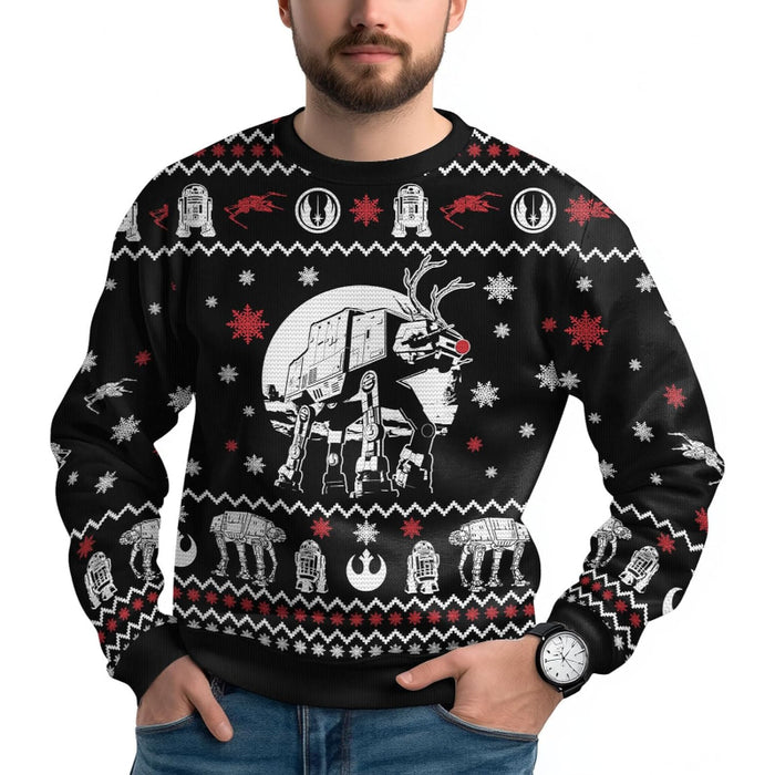 Animated Holiday Sweater For Christmas Fun