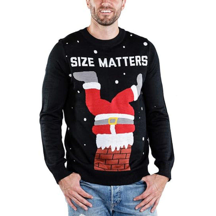 Holiday Printed Funny Pullover Christmas Sweater