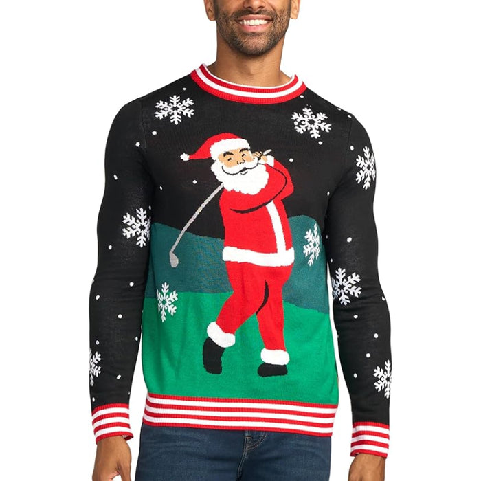 Holiday Printed Funny Pullover Christmas Sweater