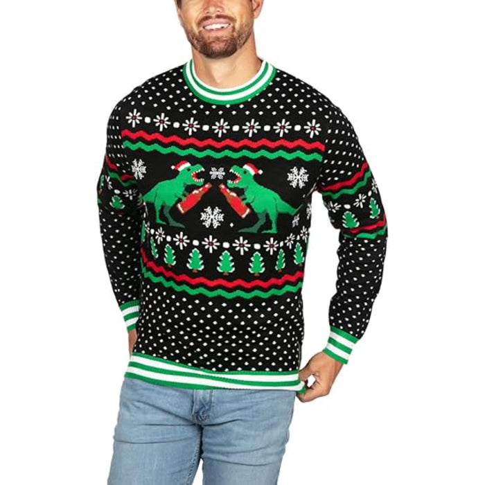 Holiday Printed Funny Pullover Christmas Sweater