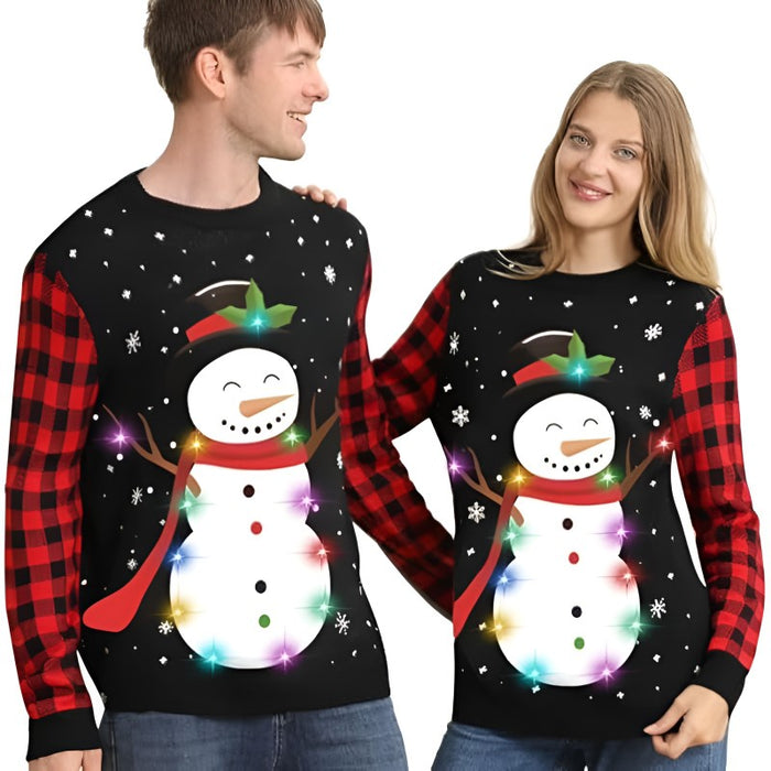 Light Up Ugly Christmas Sweater