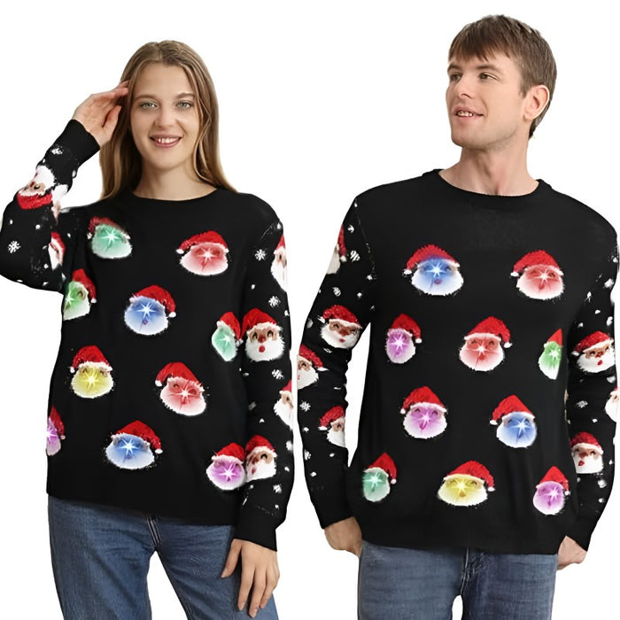 Light Up Ugly Christmas Sweater