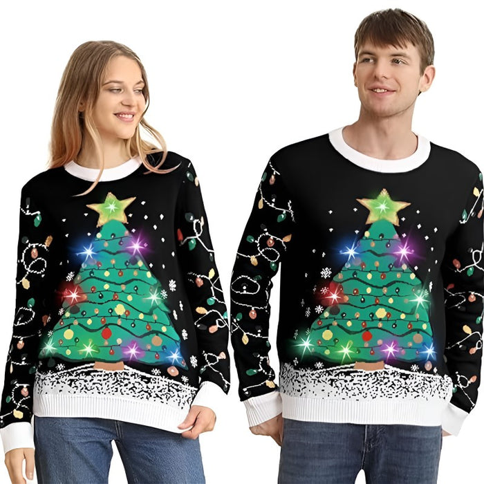 Light Up Ugly Christmas Sweater