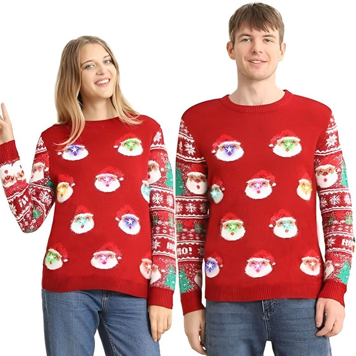 Light Up Ugly Christmas Sweater