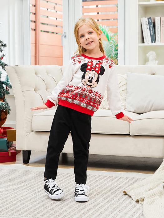 Mickey And Friends Christmas Matching Sweater Set