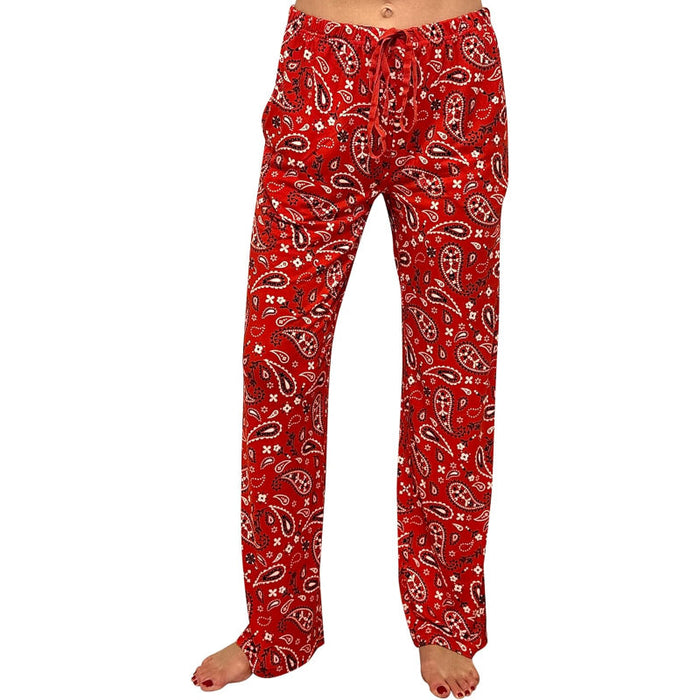 Bandana Print Rodeo Pajama Pants