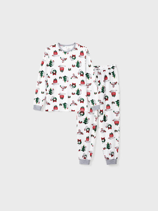 Sloths Pattern Long Sleeves Family Matching Pajama Set