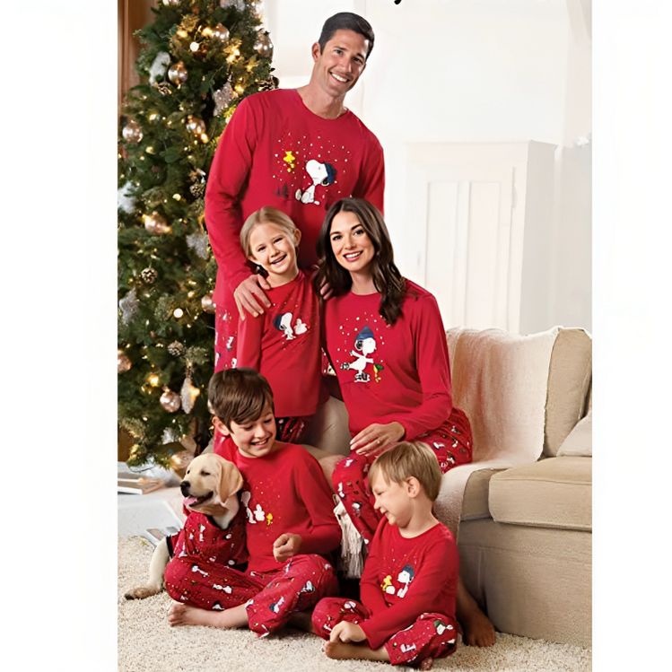 Snoopy Family Pajamas Matching Sets — My Comfy Pajama