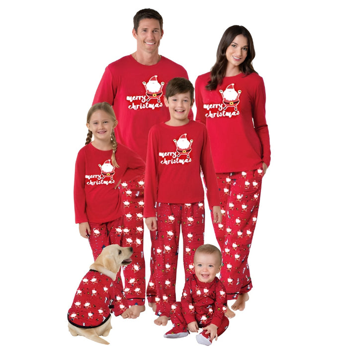 The Merry Santa Family Matching Pajama Set