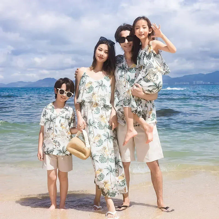 Beach Themed Family Matching Outfit