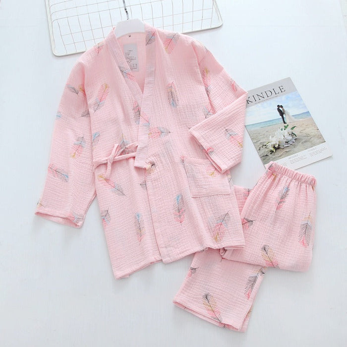 Spring Pajamas Short-Sleeved