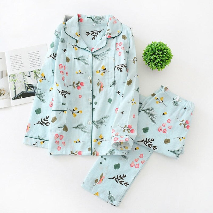 Floral Summer Pajamas for Women