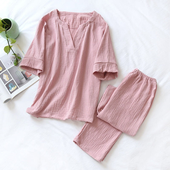 Pretty Two-Piece Women's Pajama Set