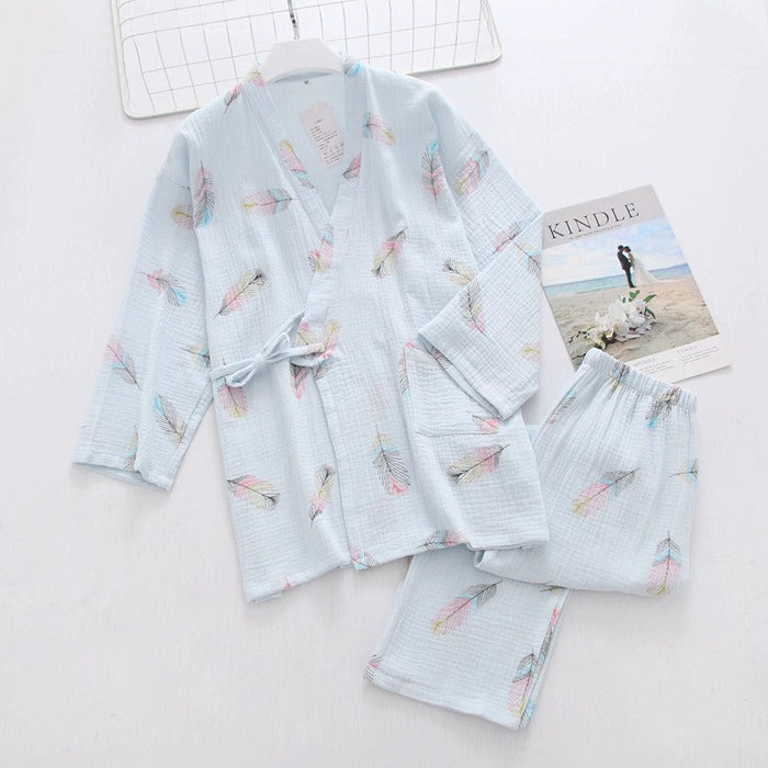 Spring Pajamas Short-Sleeved