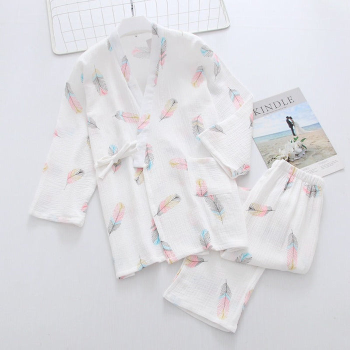 Spring Pajamas Short-Sleeved