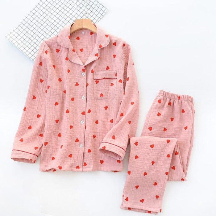 Pajamas Long-Sleeved Trousers Two-Piece