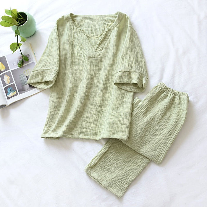 Pretty Two-Piece Women's Pajama Set