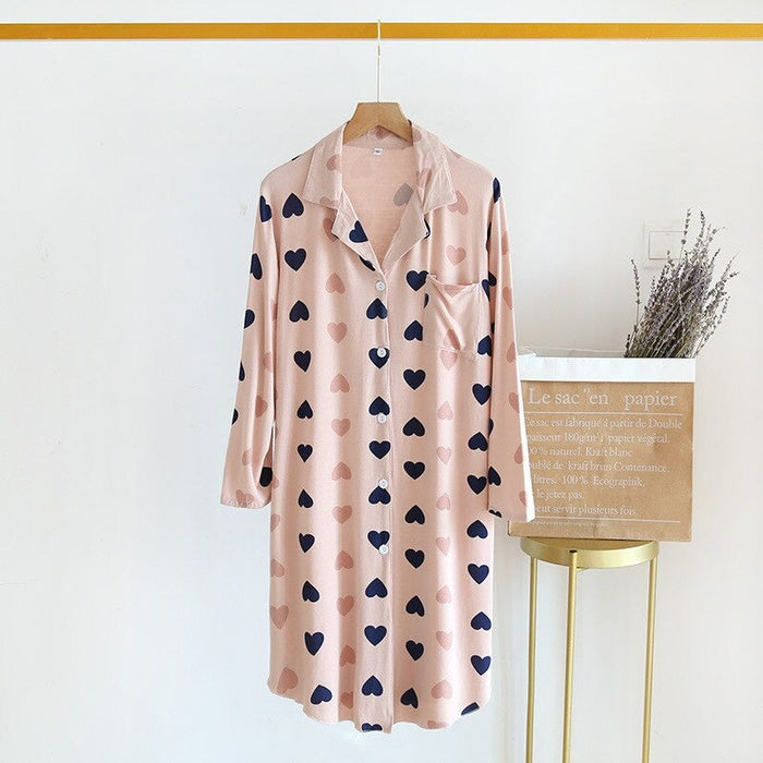 Ladies' Long-Sleeved Sleepwear