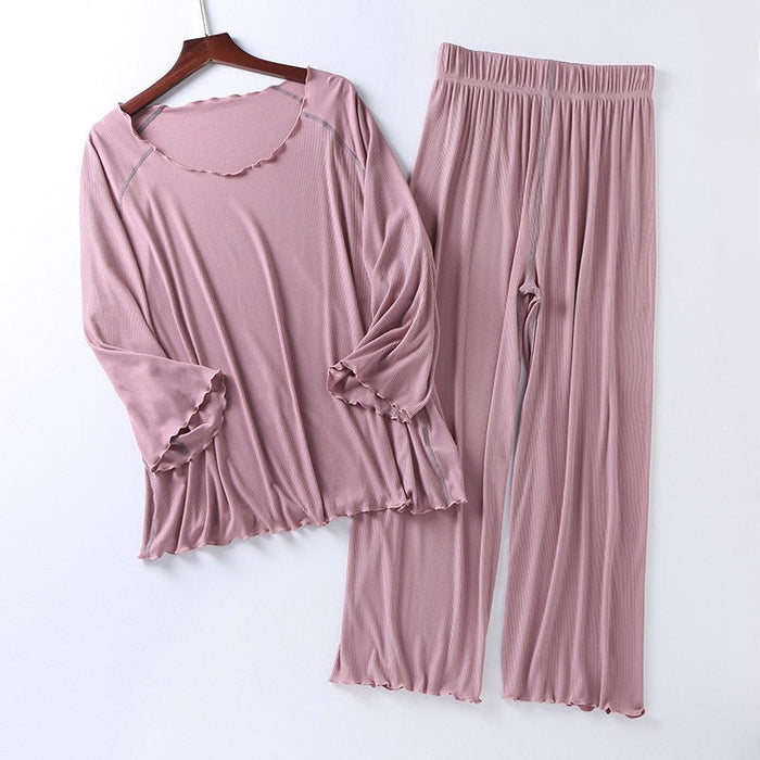 Women Seven Sleeves Nine Wide Pants