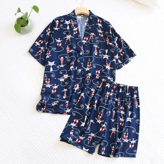 Viscose Pajamas Short Sleeve For Women