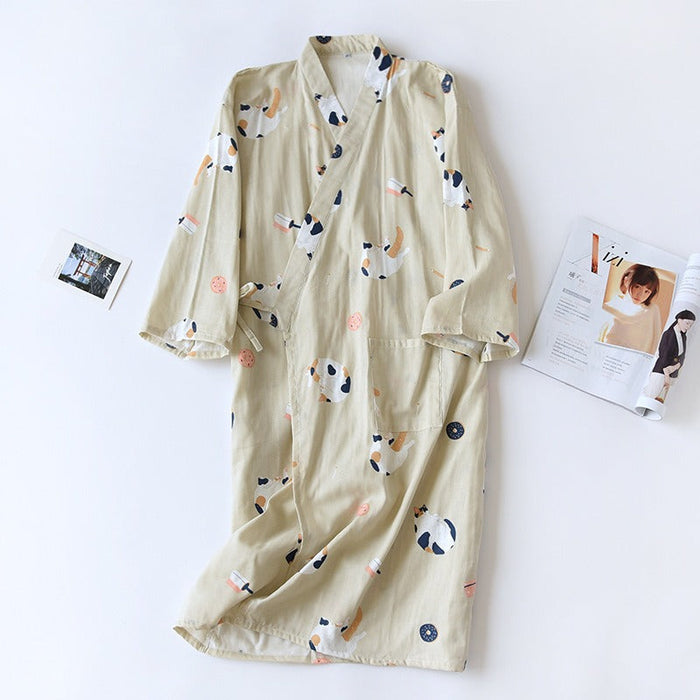 Japanese-Style Nightgown Ladies For Women