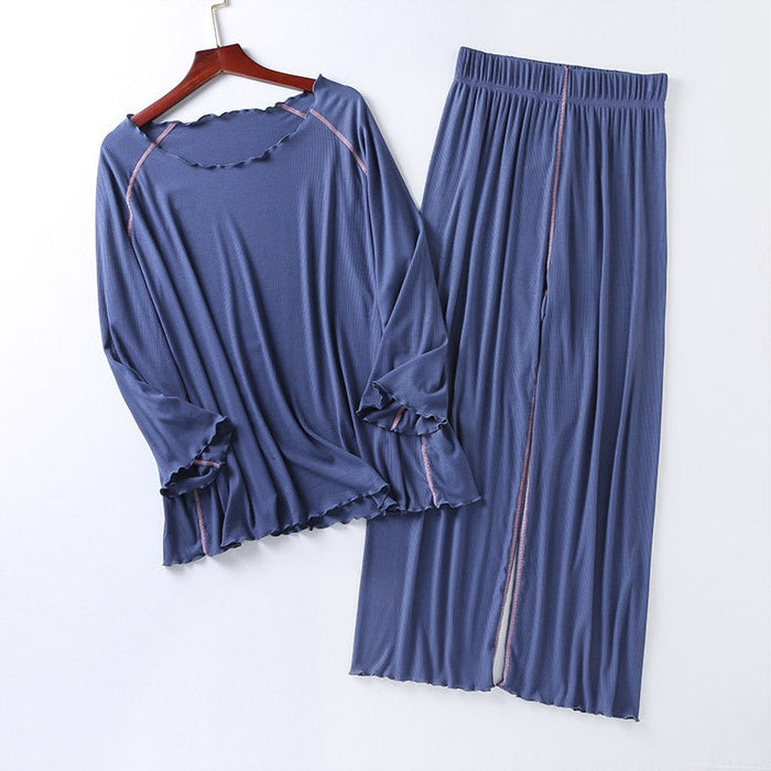 Women Seven Sleeves Nine Wide Pants